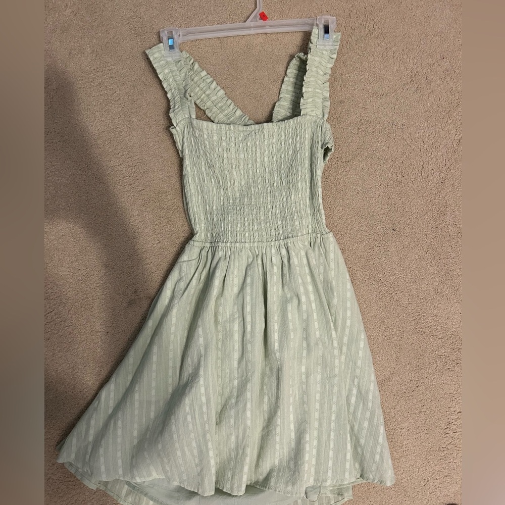Blue Spero Boutique Sage Color Dress